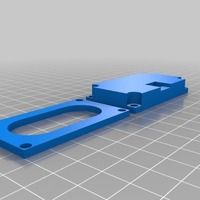 Small Ultrasonic sensor case 3D Printing 69646