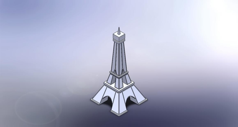 Micro Eiffel Tower