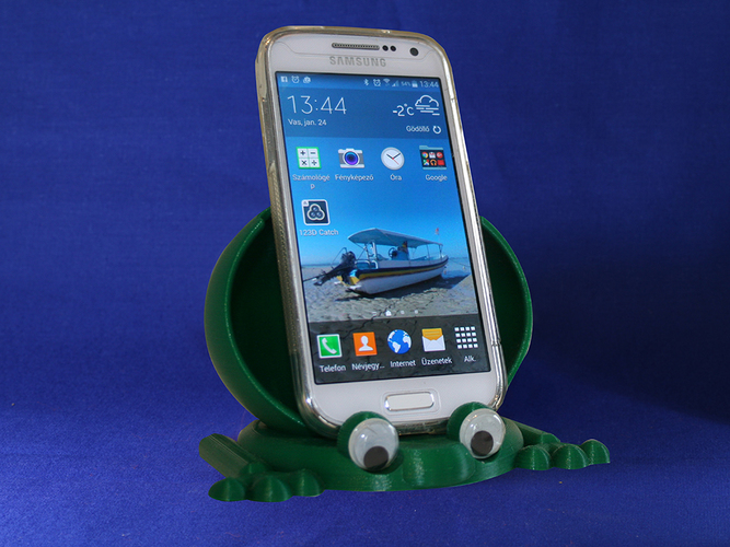 Frog phone holder-amplifier 3D Print 69722