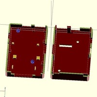 Small Raspberry Pi case to mate with PiPiece 3D Printing 69873