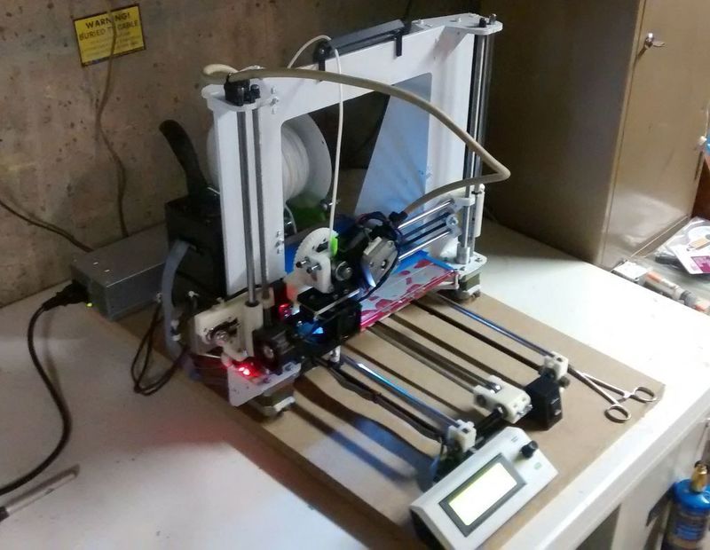 Dual 608 bearing Y idler for Prusa i3 -Remix Reinforced. 