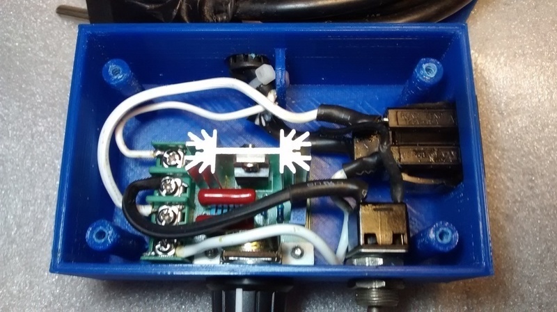 AC Motor Speed Control Controller/Dimmer Enclosure - Pinshape
