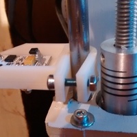 Prusa I3 Hall Effect  Z endstop mount - Thumbnail 2