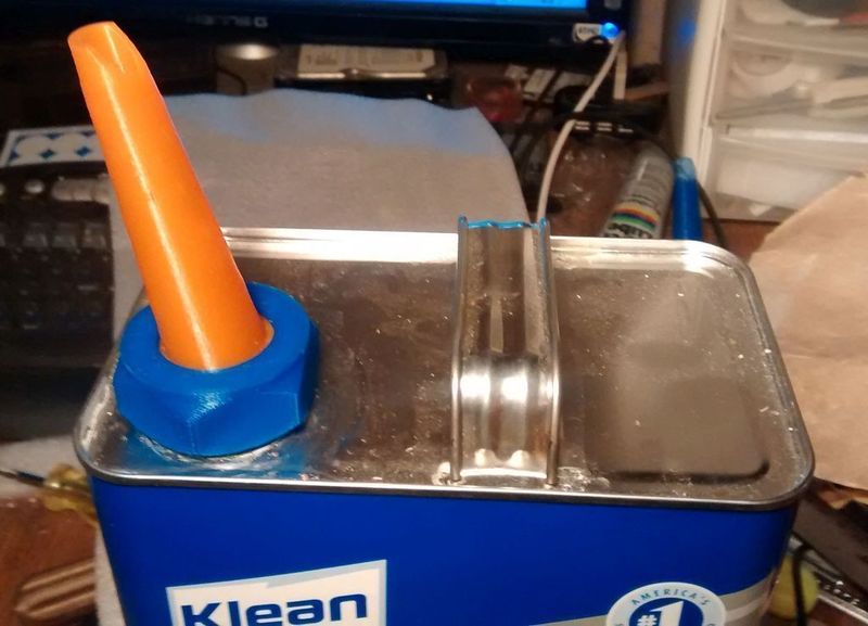 Spout for 1 Gallon metal can