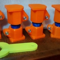 Adjustable Locking Leg for the Mostly Printed CNC / MultiTool - Thumbnail 2