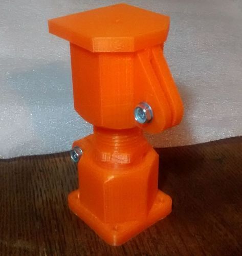 Adjustable Locking Leg for the Mostly Printed CNC / MultiTool 3D Print 69928