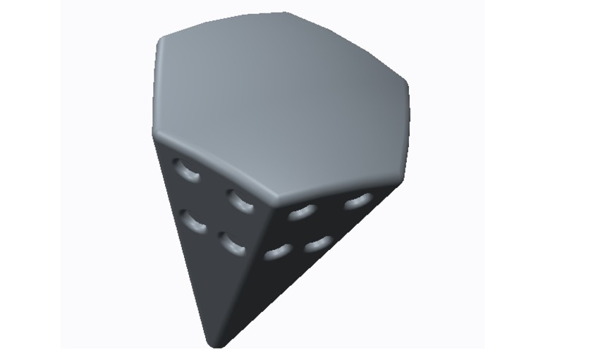 componente esagonale di giocattolo pallone calcio 3D Print 69970