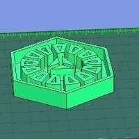 INGRESS Obsidian badge - Thumbnail 1