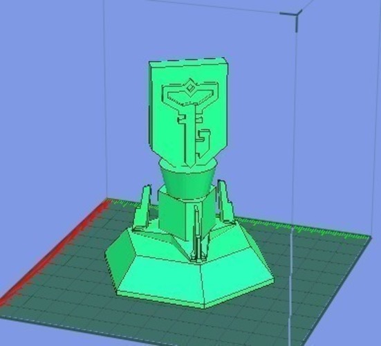 INGRESS Trophy Resistance 3D Print 70049