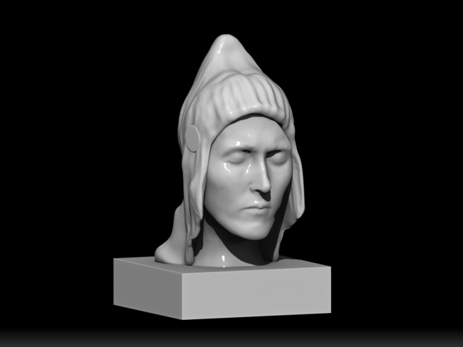 bust mariane 3D Print 70231