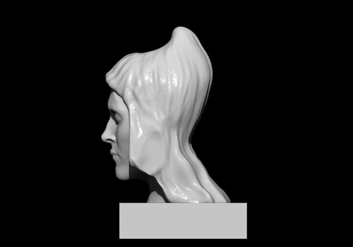 bust mariane 3D Print 70232