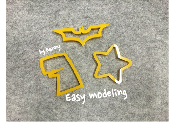Make a cookie cutter by online!