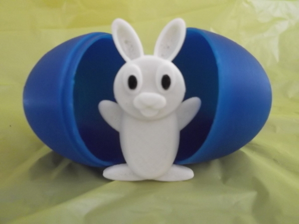 Easter Bunny and Egg.