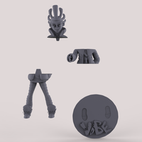 Baron Bones 7" Miniture - Thumbnail 1