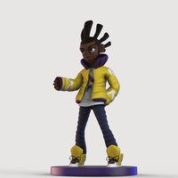 Baron Bones 7" Miniture - Thumbnail 3