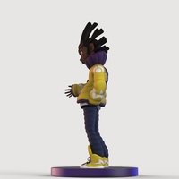 Baron Bones 7" Miniture - Thumbnail 4