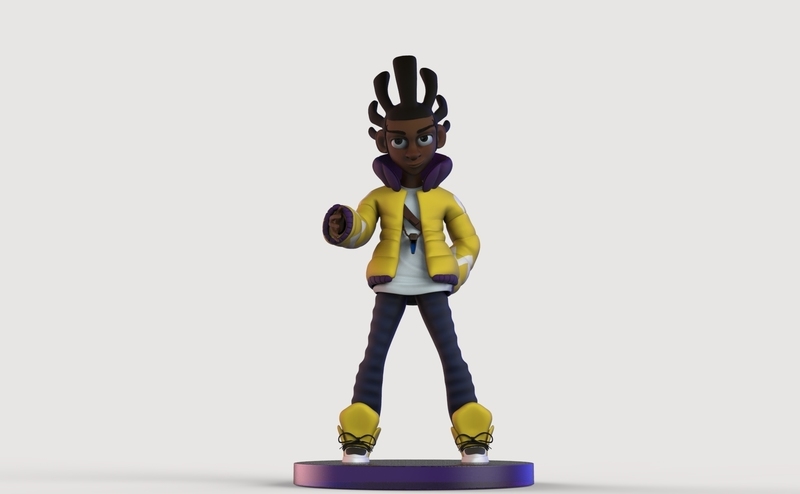 Baron Bones 7" Miniture