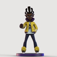 Baron Bones 7" Miniture - Thumbnail 8