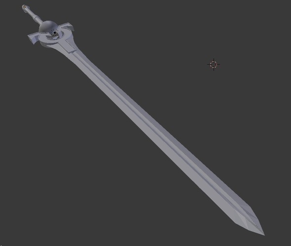 Odric's Sword 3D Print 70429