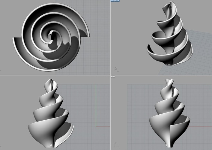 Lilly Impeller, free after Jay Harmans drawings 3D Print 70617
