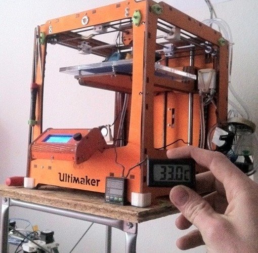 Ultimakers watercooler pads holder 1 3D Print 70638
