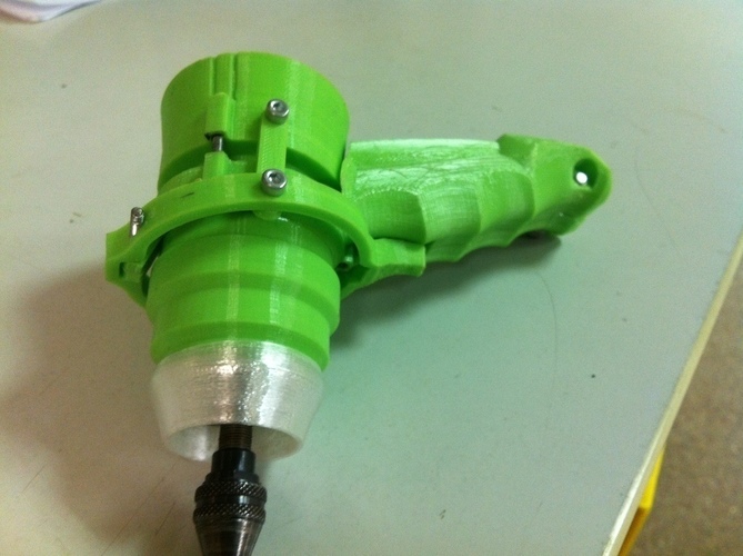 Vacuum Dremel with integrated RPM control 3D Print 70659