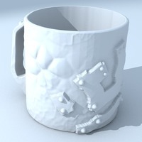 Small Ork Mug 3D Printing 70707