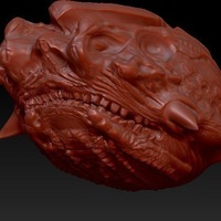 Small Monsterhead 3D Printing 70732