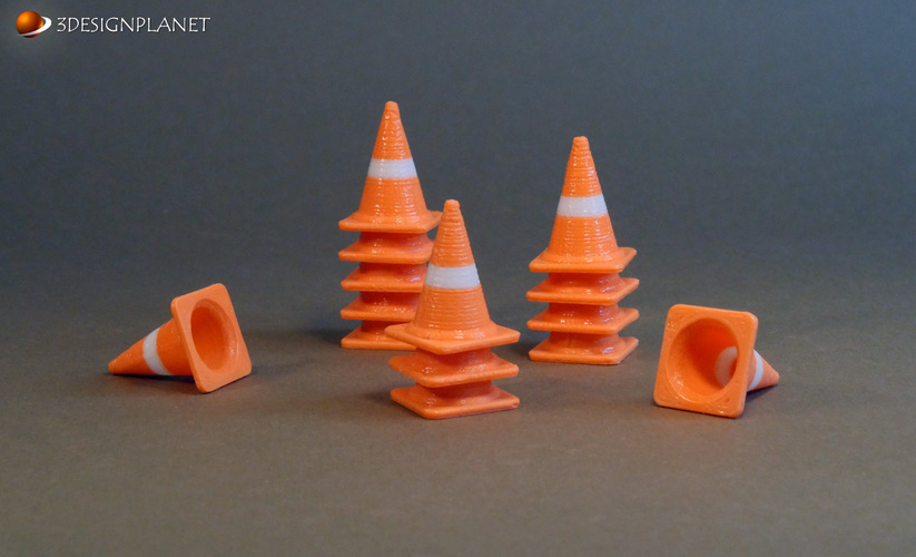 Traffic cone 3D Print 70782