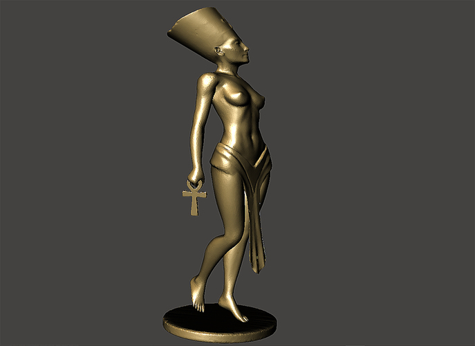 Nefertiti-with-body 3D Print 70846
