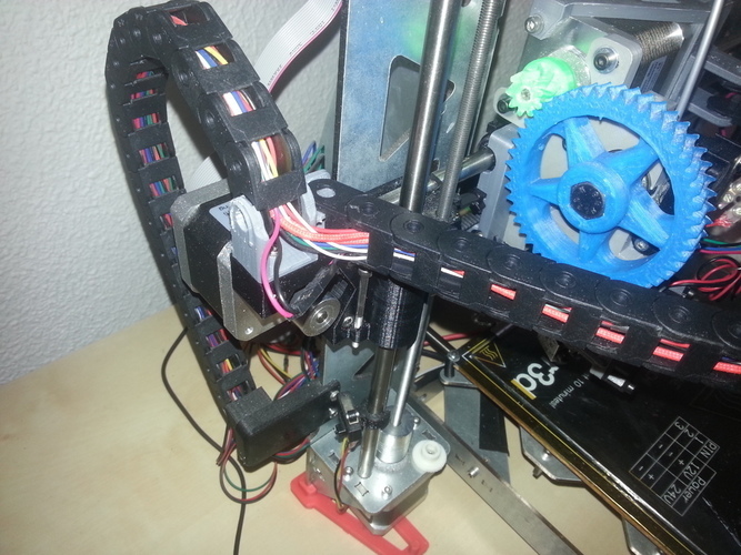 Cable chain in horizontal 3D Print 70860