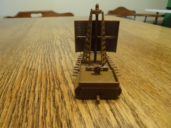 war ship with cannons 3D Print 70901