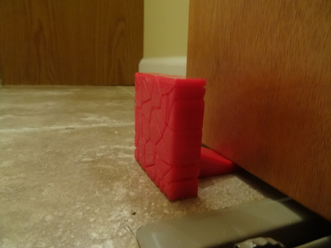 mosaic style door stop 3D Print 70918