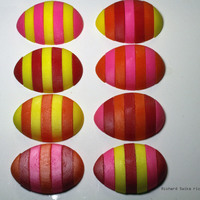 Easter Egg with Seven Stripes - Thumbnail 1