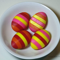 Small Easter Egg with Seven Stripes 3D Printing 70925