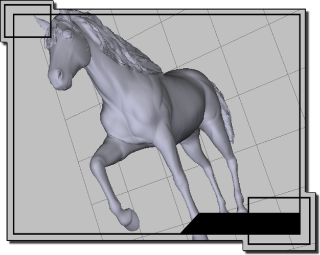 Horse  3D Print 70946