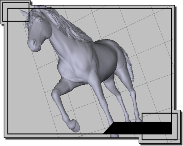 Medium Horse  3D Printing 70946