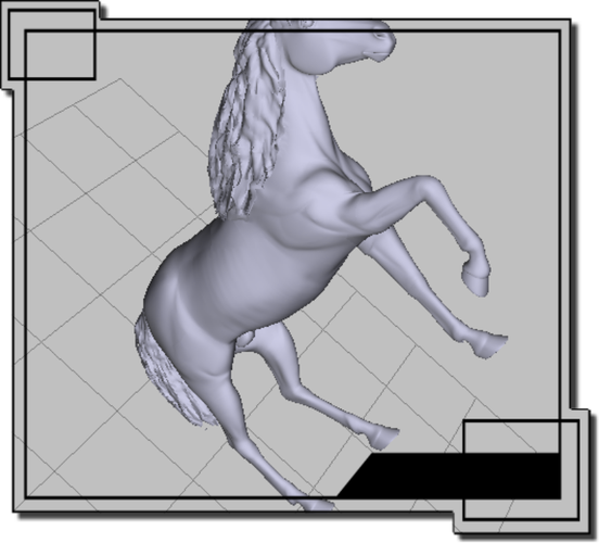 Horse  3D Print 70947