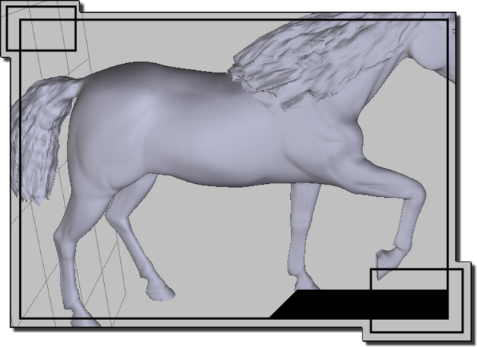 Horse  3D Print 70948