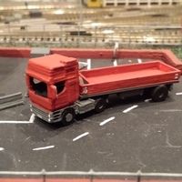 Small truck with open loadbed 3D Printing 70985