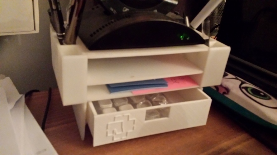 RAMMSTEIN desk organizer 3D Print 70990