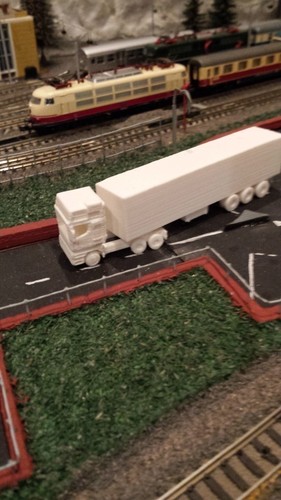 UPDATED ! 1:160 scale truck 3D Print 71000