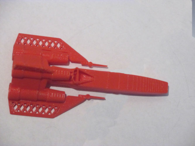 Colonial Viper Mk1 / Battle-star Galactica 3D Print 71044