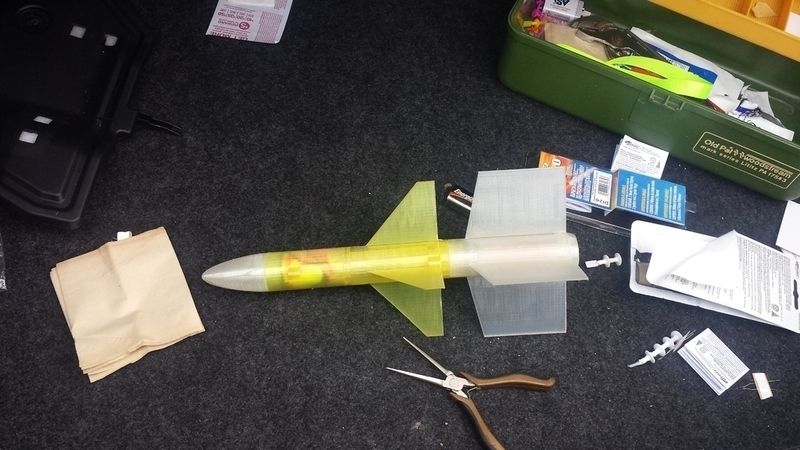 Multi Stage Model Rocket