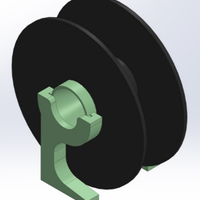 Easy Change Filament Spool Holder - Thumbnail 1