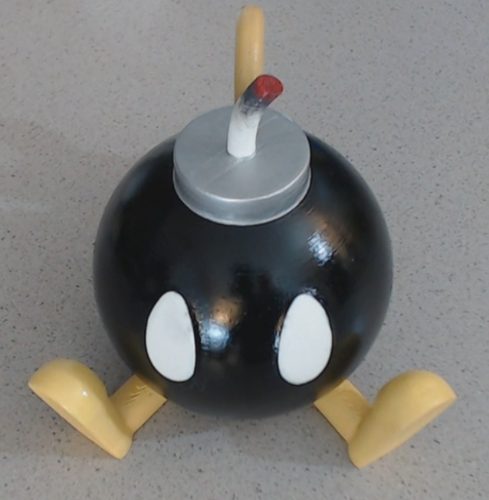 Easy to Print Bob-omb! 3D Print 71304