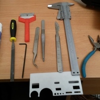 Small my tool set holder 3D Printing 71313