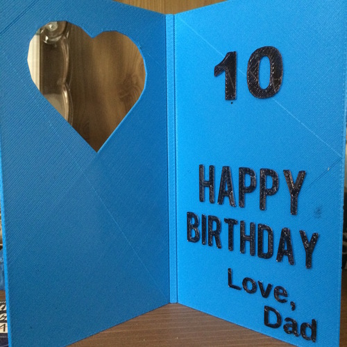 3D Birthday Card