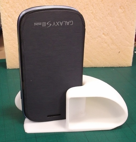 Organic Phone Speaker 3D Print 71396