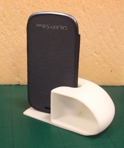 Organic Phone Speaker 3D Print 71398